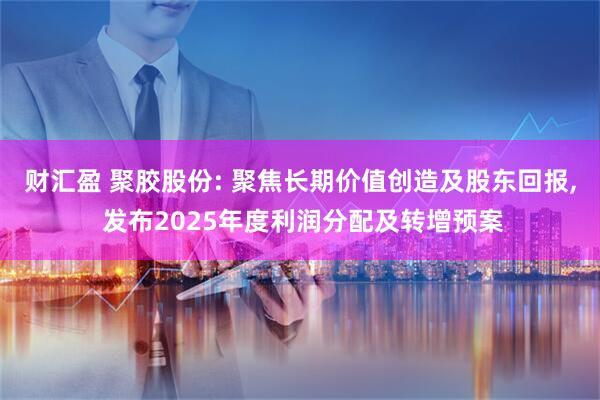 财汇盈 聚胶股份: 聚焦长期价值创造及股东回报, 发布2025年度利润分配及转增预案
